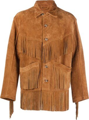 Fringed Leather Jacket