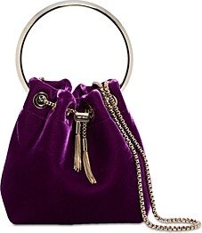 Bon Bon Velvet Bucket Bag