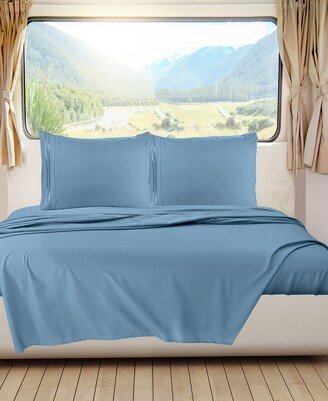 Nestl Premier 1800 Series Deep Pocket Bed 4 Piece Sheet Set, Rv Queen