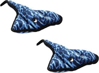 Tuffy Ocean Creature Stingray, 2-Pack Dog Toys