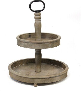 The Gray Barn Two-tier Decorative Stand - 6.00 W X 5.00 D X 10.00 H