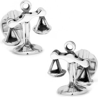 Moving Parts Scales of Justice Cufflinks