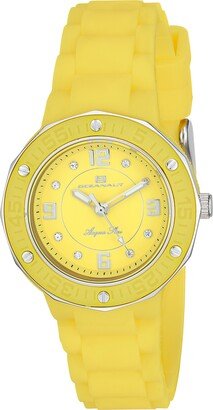 Women's OC0437 Acqua Star Analog Display Quartz Yellow Watch