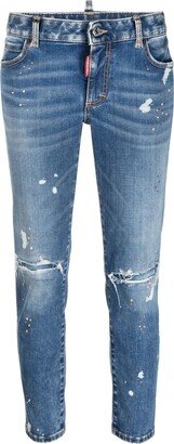 Cropped Skinny Jeans-AD