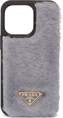 shearling iPhone 13 Pro case