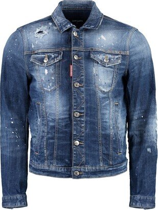 Dan Destroyed Denim Jacket-AB