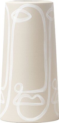 Franca NYC Sand Large Pillar Vase