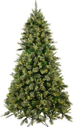 7.5ft Pre-Lit Cashmere Pine Full Artificial Tree LED Warm White