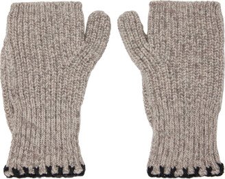 Beige Ingrid Mittens