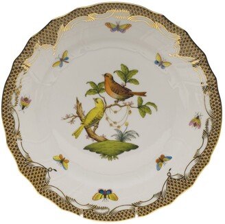 Rothschild Bird Brown Motif 06 Dinner Plate