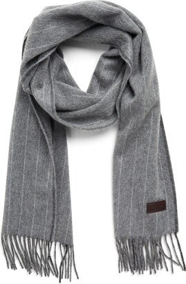 Cashmere Chalk Stripe Scarf