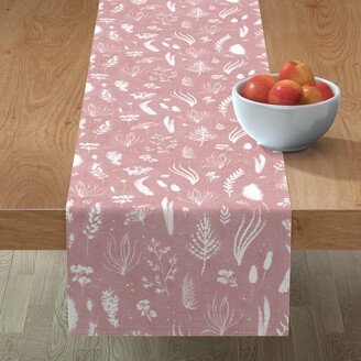 Table Runners: Wild Grass Shibori - Mauve Table Runner, 72X16, Pink-AA