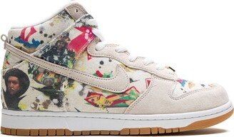 x Supreme SB Dunk High Rammellzee sneakers