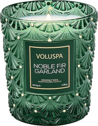 Noble Fir Garland Candle