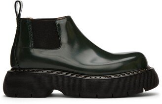 Green Swell Chelsea Boots