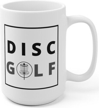 Disc Golf Mug, Holiday Gift, Golf, Funny Banging Chains, Christmas Gift