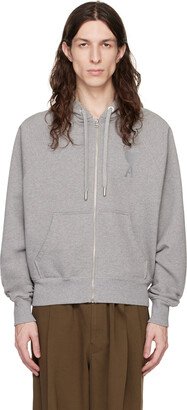 Gray Ami De Cœur Hoodie