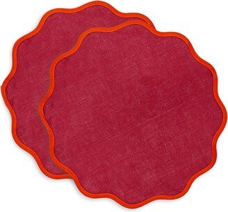 Cloud linen placemat (set of two)