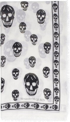 Skull Print Scarf