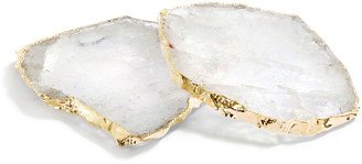 Kiva Crystal Coasters, Set of 2