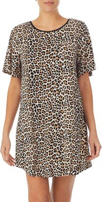 Animal Print Sleep Shirt