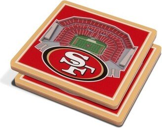 NFL San Francisco 49ers 3D Stadium View Coaster