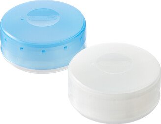 Large GoTubb Blue/Clear Set of 2