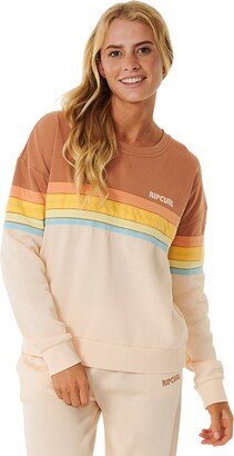 Juniors' Surf Revival Crewneck Sweatshirt