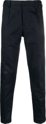 Slim-Cut Cotton Trousers-AO