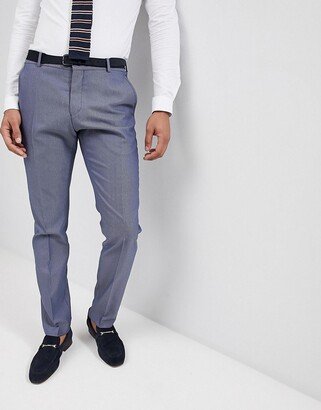 suit pants in slim fit text