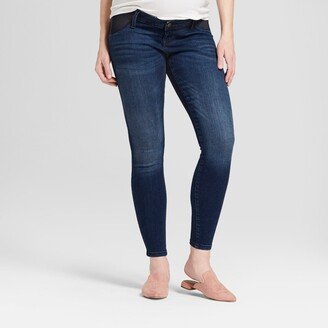 Under Belly Skinny Maternity Jeans - Isabel Maternity by Ingrid & Isabel™ Dark Blue