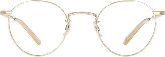 Wilson M Gold-beige Glasses