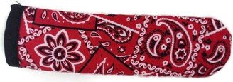 Red Bandana Cast Iron Skillet Potholder Handle Cover