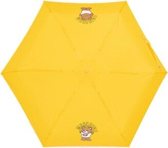 Teddy Bear-Printed Compact Umbrella-AB