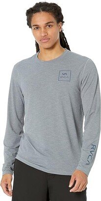 L/S Surf Shirt (Heather Grey) Men's Swimwear