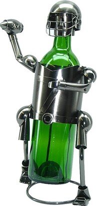 Football Player Wine Bottle Holder