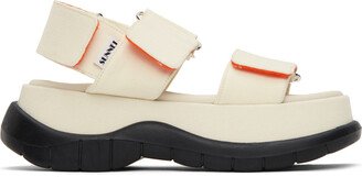 SSENSE Exclusive White Platform Sandals