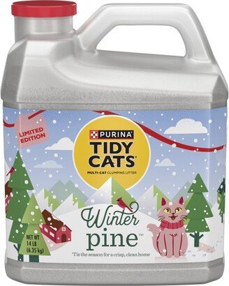 Tidy Cats Holiday Pattern Cat Litter - 14lbs