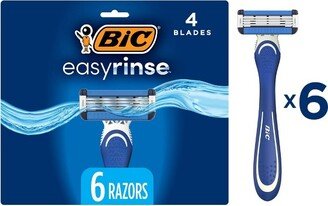 BiC Men's Easy Rinse Razors - 6ct