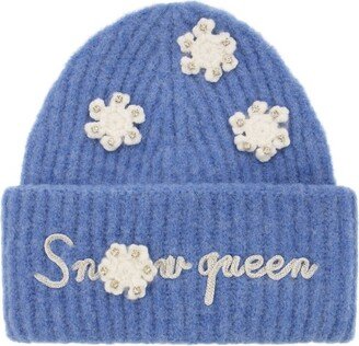 Flower Patterned Beanie