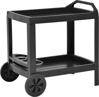 Beverage Cart Anthracite 27.2x20.9x28.3 Plastic