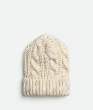 Wool Cable Knit Beanie