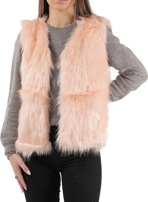 Luxe Faux Fur Faux Fur Vest-AD