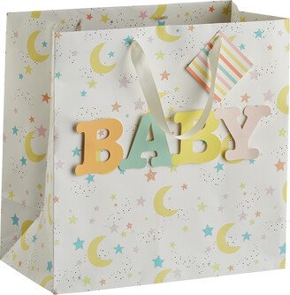 Gartner Studios Gift Bag Large Baby Letters Multi-Colored