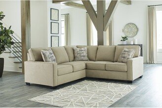 Lucina 2-Piece Sectional - 94W x 93D x 38H