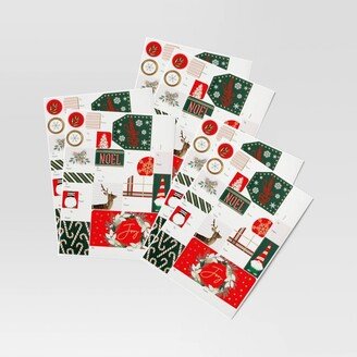 90ct Peel & Stick Christmas Gift Tag White - Wondershop™