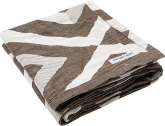 Beach Towel Jacquard Angra Print