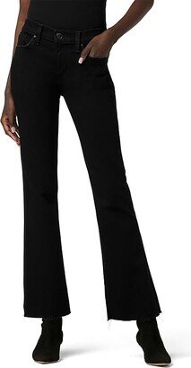 Nico Mid-Rise Bootcut Barefoot in Black (Black) Women's Jeans