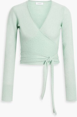 Cashmere wrap cardigan