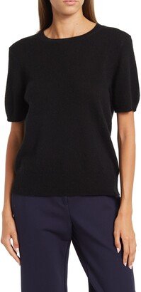 Short Sleeve Cashmere Sweater